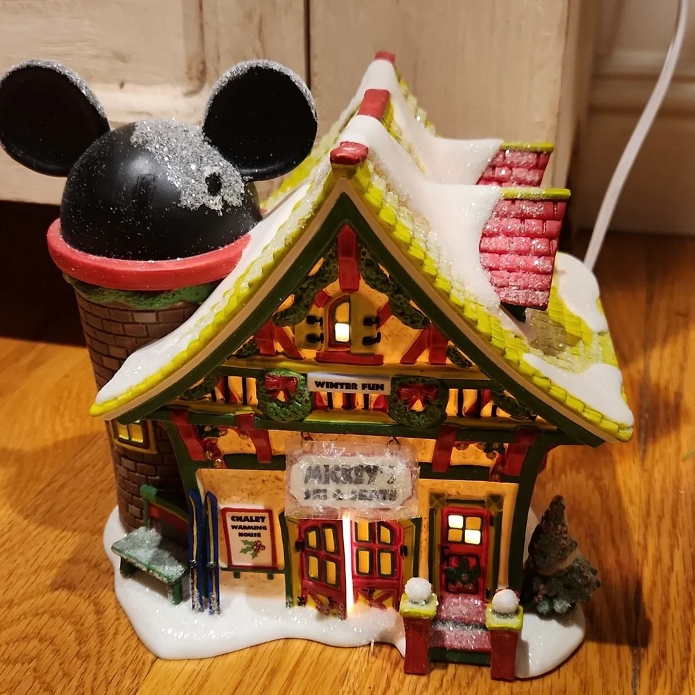 Mickey's Ski & Skate Department 56 Christmas Village